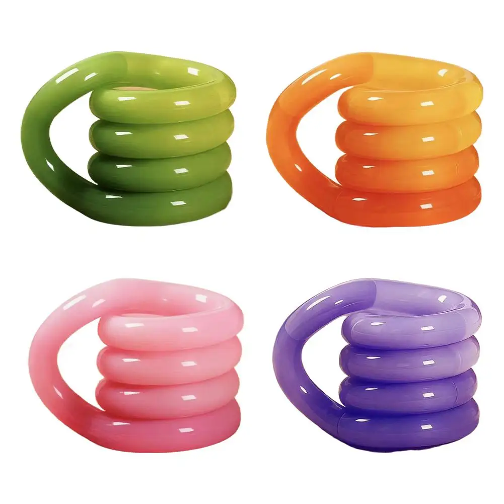 Deformable Rope Fidget Toy, Sensory Stress Relief Anxiety Toy for Adults Kids, Twist and Wrap Focus Training Desk Toy ﻿