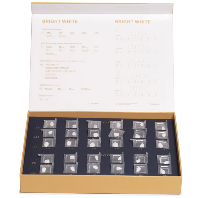 

Стоматологические композитные фарфоровые виниры, смола, легкая лицензия, передний винир для отбеливания зубов