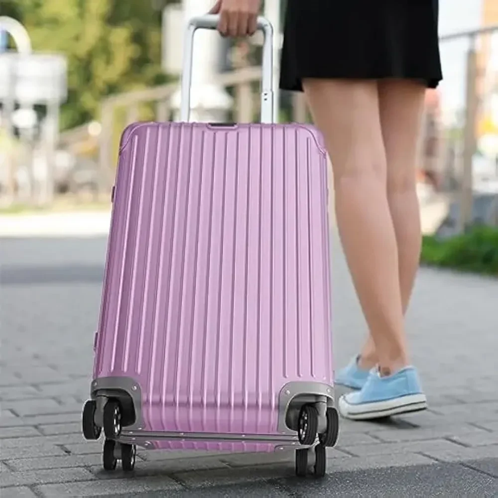 8 Stück Gepäckrollen-Gummiabdeckung, geräuschloses Trolley-Rad-Zubehör, Schutzhülle, geeignet für Doppelrad-Gepäck – Detail 6