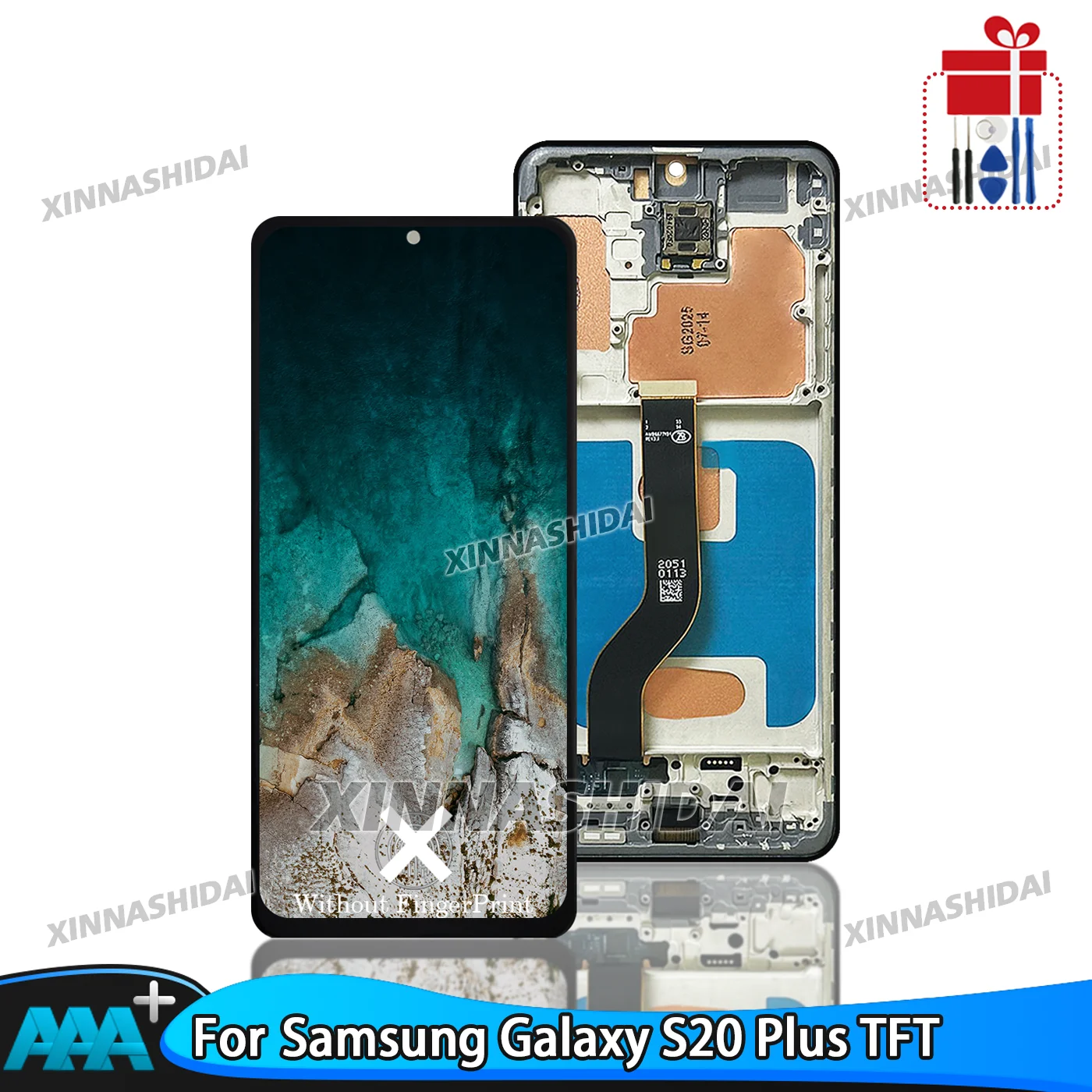 AAAA + TFT S20 plus Экран дисплея для SAMSUNG S20 Plus G985 G985F 5G с рамкой Дисплей Сенсорный экран Дигитайзер в сборе ЖК-дисплей