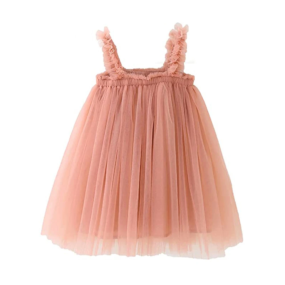 LZH 2022 Summer Baby Girls Dresses For Baby Casual Floral Tutu Princess Dress Infant 1st Birthday Party Dress Newborn Clothes