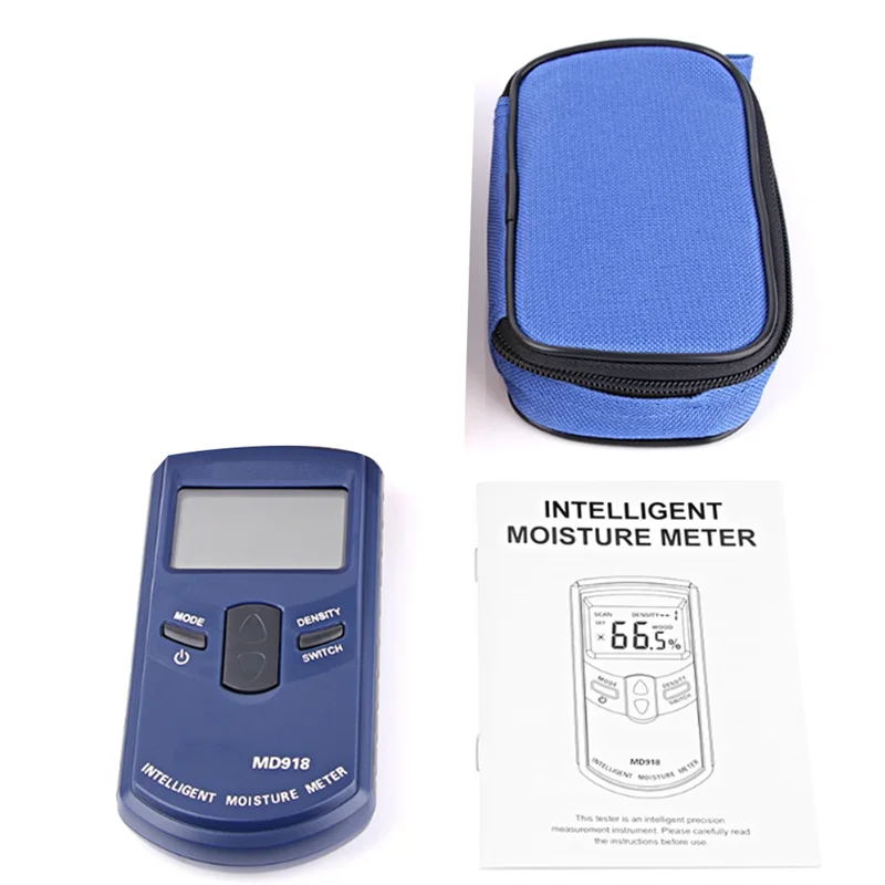 

Inductive Wood Timber Moisture Meter Hygrometer Timber Damp Detector Digital Moisture Meter for Wood 4-80% MD918