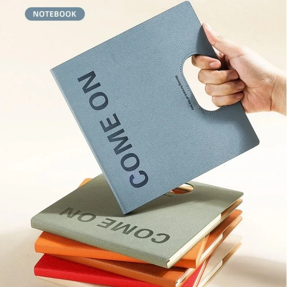 Simple PU Leather Loose Leaf Notebook Business Multi-Functional Office Notebook Handheld Meeting Notepad