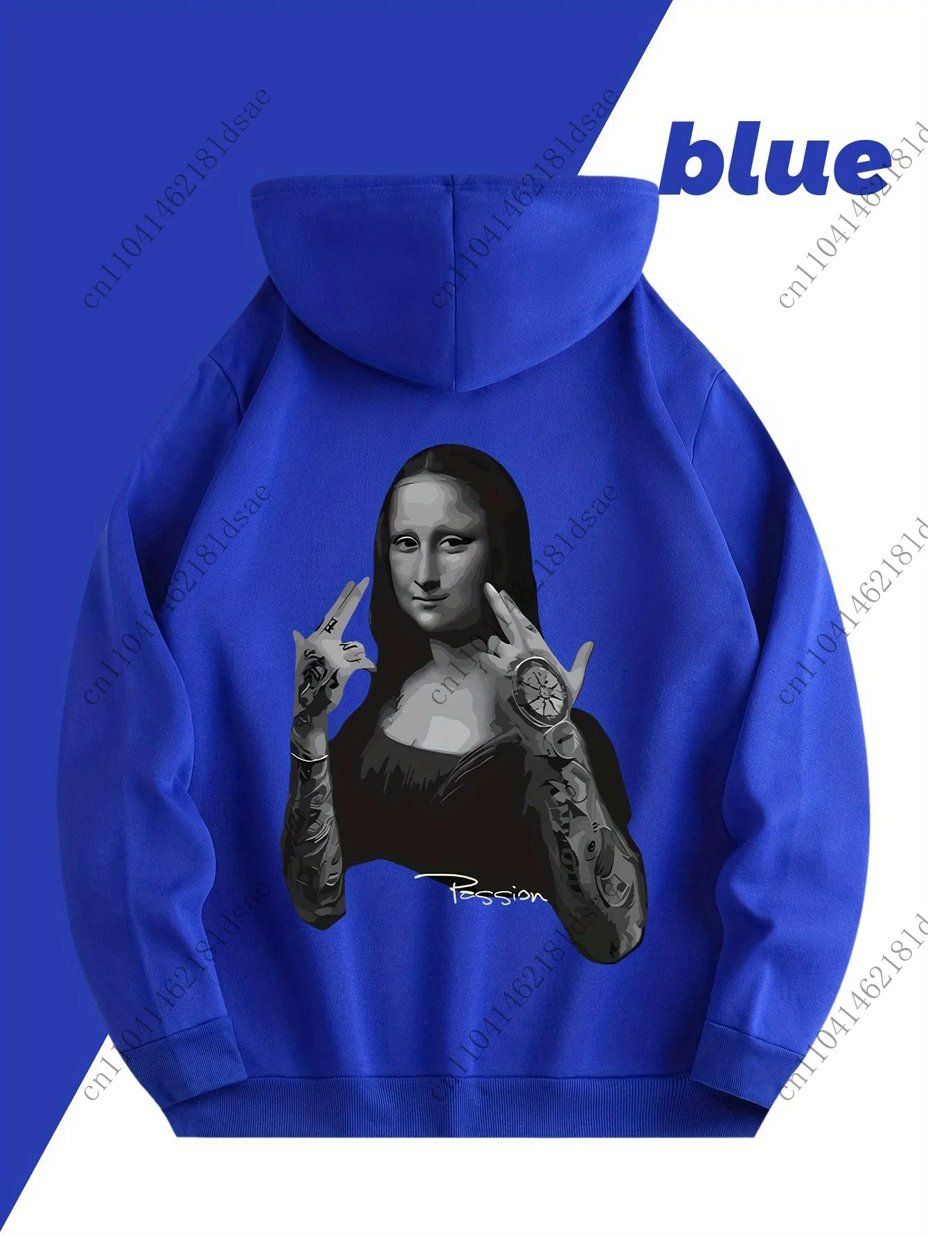 البلوز موجة دافئة أزياء عارضة الملابس البوليستر هوديي معطف 3D الطباعة الرجال الوشم هوديي الضوء الأخضر السترة #3