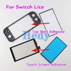 1PC For Switch Lite Console LCD Screen Touch Screen Dust-Proof Sponge Double-Sided For Switch Lite Top Shell Adhesive