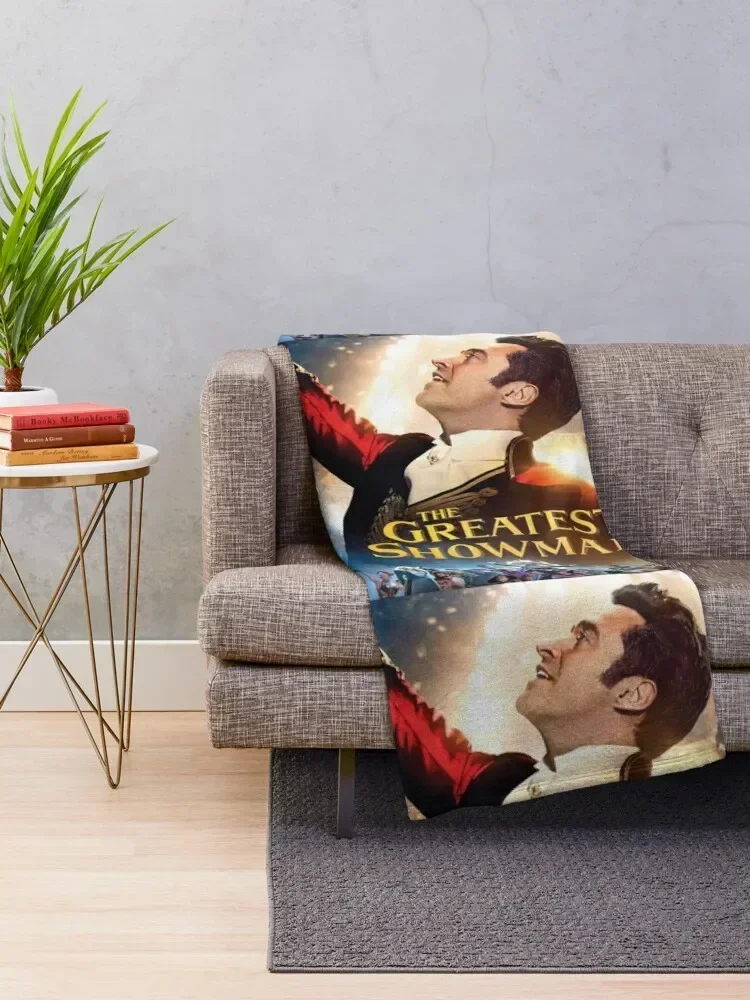 hugh the greatest showman jackman tour 2020 duaempat Unisex T-Shirt Front Throw Blanket blankets ands manga Blankets