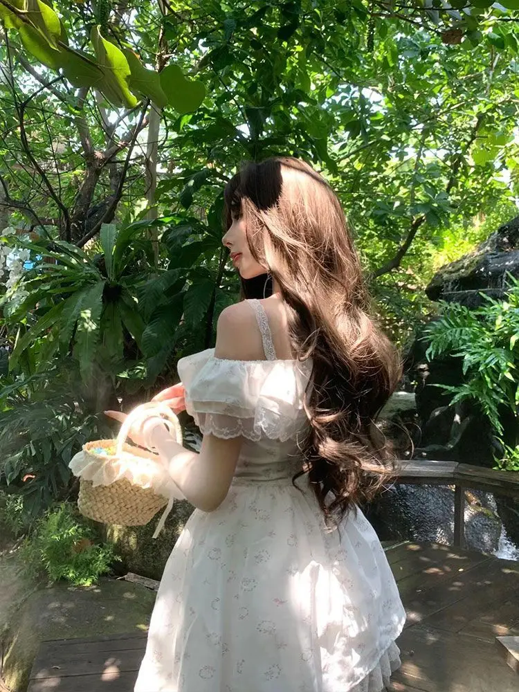 Vestidos femininos tule pérola bordado em camadas saia aniversário princesa doce sonhador fada bolo artístico elegante evento especial