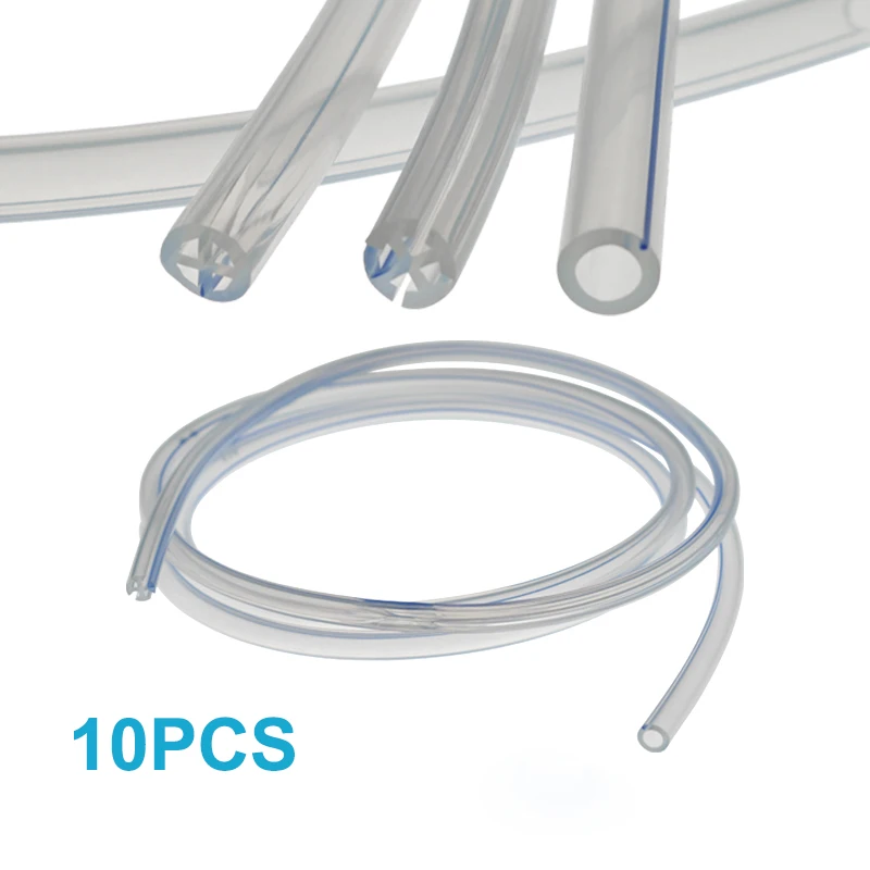 tube-de-vidange-cannele-rond-en-silicone-medical-10-pieces-avec-ou-sans-aiguille-tube-de-drainage-croise-fournitures-chirurgicales-de-drainage-des-plaies