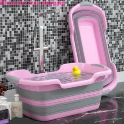 Baño plegable 3 en 1 para recién nacidos, ducha portátil de silicona para mascotas, caja de paños pequeños, accesorios de baño para bebés, bañeras plegables para gatos y perros