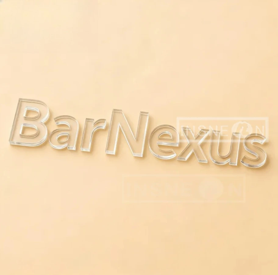 مخصص الاكريليك علامات لافتة Led علامة مخصصة شعار مضيئة علامات جدار لافتات الأعمال ثلاثية الأبعاد رسائل التصميم الشخصي النيون الاكريليك