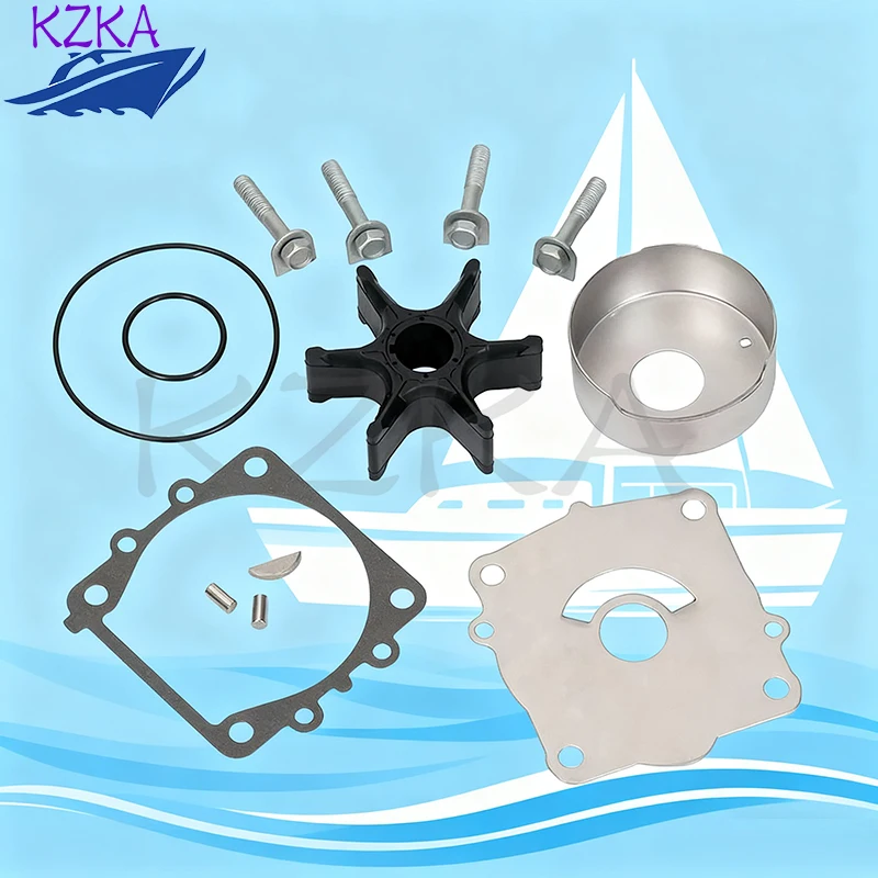 

Water Pump Impeller Kit 68V-W0078 For Yamaha Outboard 75HP 90HP 115HP 130HP 68V-W0078-00-00 68V-W0078-01-00 Sierra 18-3442