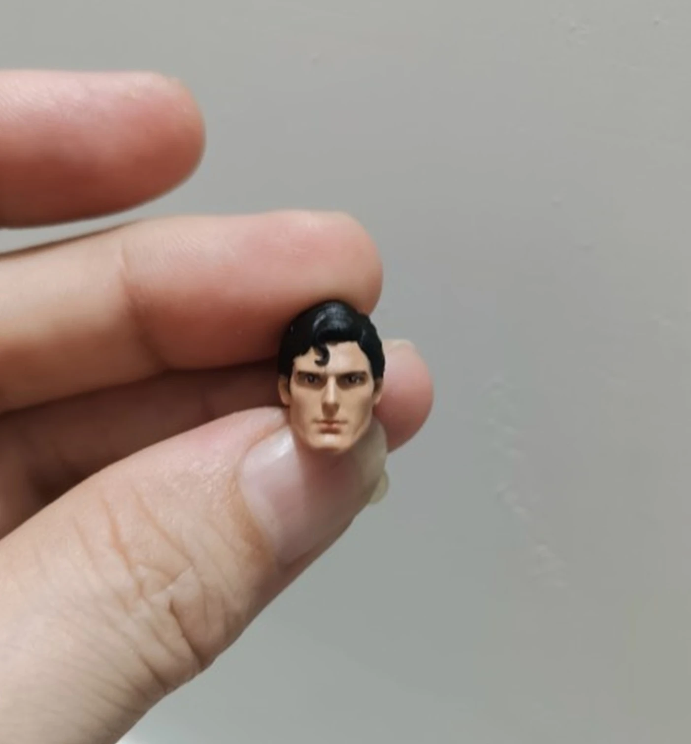 1/18 Scale Young Christopher Reeve Super Hero Head Sculpt Model Toys Fit for 3.75'' Action Figure Body