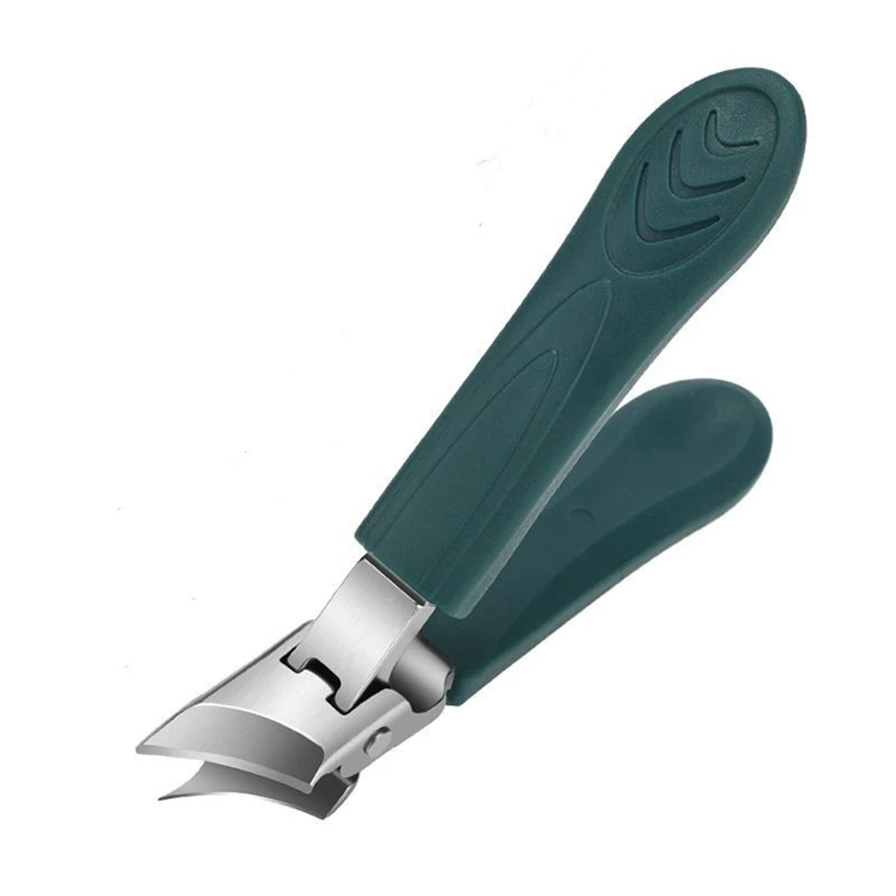 Slant Tip Nail Clipper Stainless Steel Ingrown Nail Cutter Anti-Splash Nail Trimmer Scissors Portable Trimmer Manicure Tools