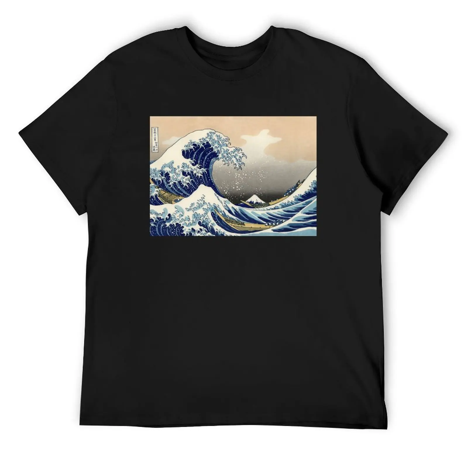 Graphic Ocean Wave Gift Hokusai Japanese Wave Design With The Great Wave Off Kanagawa Art T-Shirt