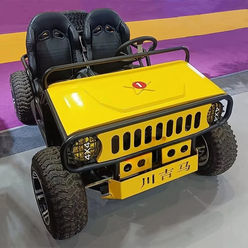 Hot-sell Chuanjima Two Seats 4 Wheel Buggy Electric off Road Go Kart Electric dune Buggy Go Karts for Kids Teenager