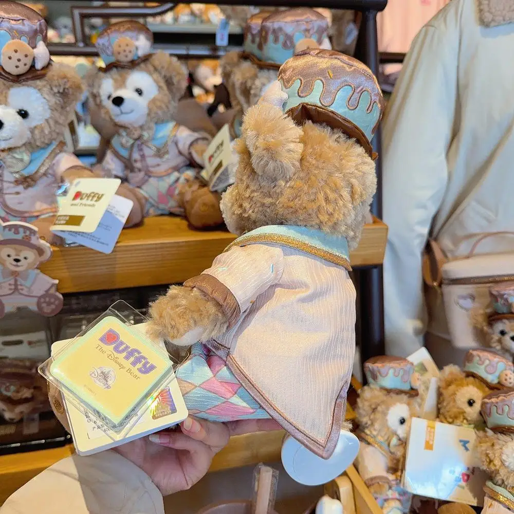 Disneyland 2025 Celebration Limited Edition Duffy Plush Keychain with Shoulder-Sitting Plush Figure as a Festival Souvenir/Gift view 5