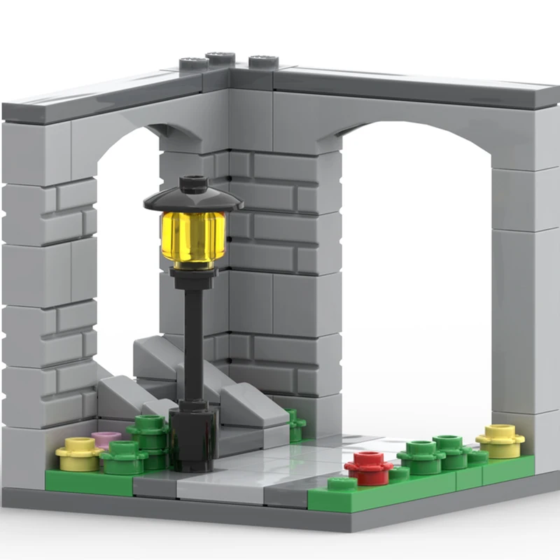 294 قطعة MOC Dream Ecologyes Series 27 Mini World Multitheme منظر طبيعي صغير لتقوم بها بنفسك نموذج اللبنات ألعاب عيد ميلاد هدية