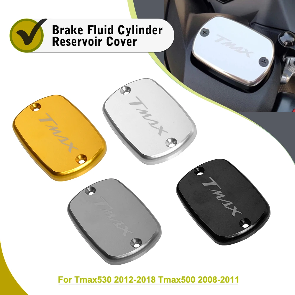 

Front Brake Reservoir Fluid Cover Cap Guard Protector Motorcycle For YAMAHA Tmax 530 2012-2018 2017 2016 Tmax 500 2008-2011