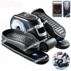 Under Desk Elliptical Machine, Ellipse Leg Exerciser W/Remote Control & 12 Adjustable Speeds, Quiet Elliptical Training