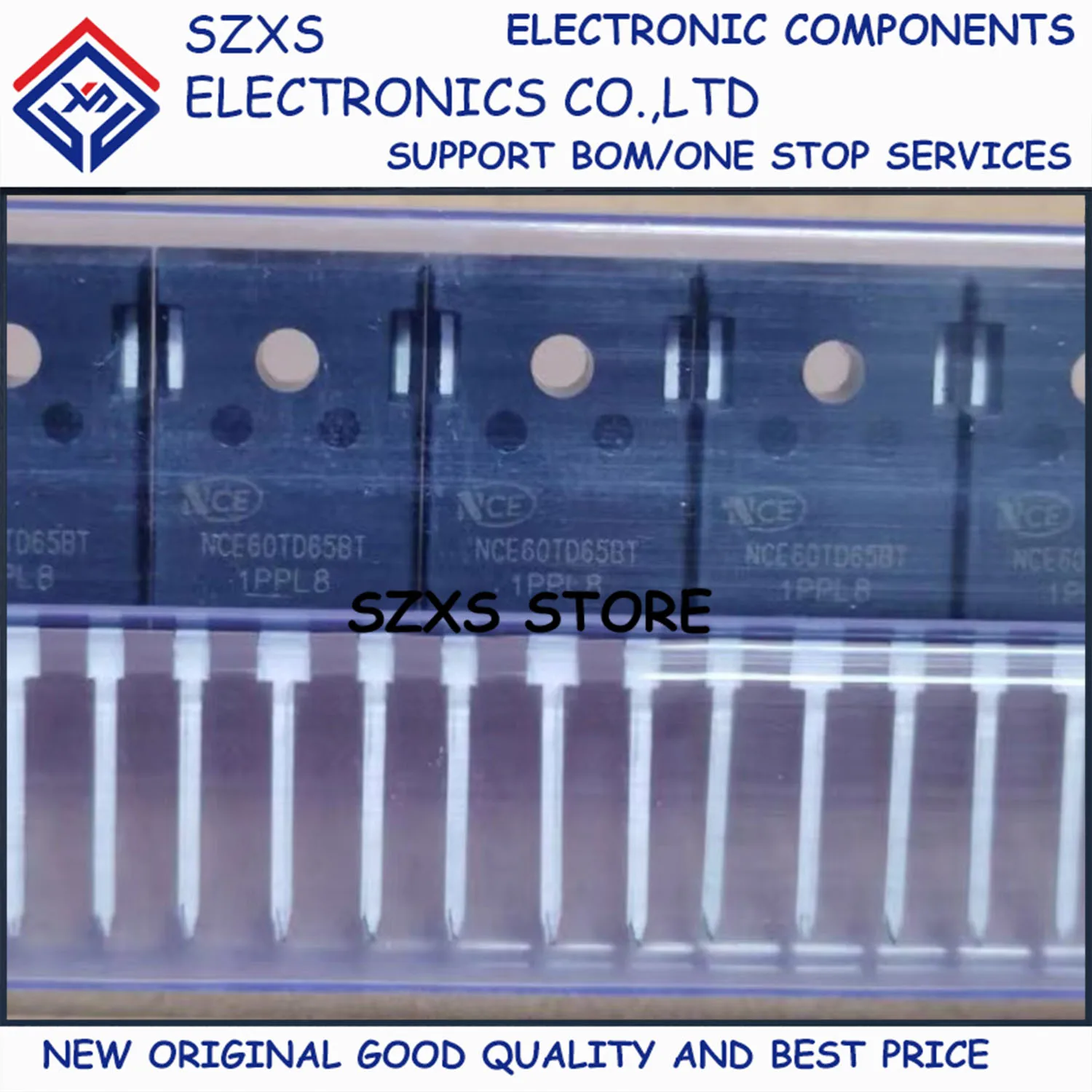 

New Original 10Pcs NCE60TD65BT TO-247 650V 60A Powerful IGBT Transistor In Stock Electronic Components Good Quality