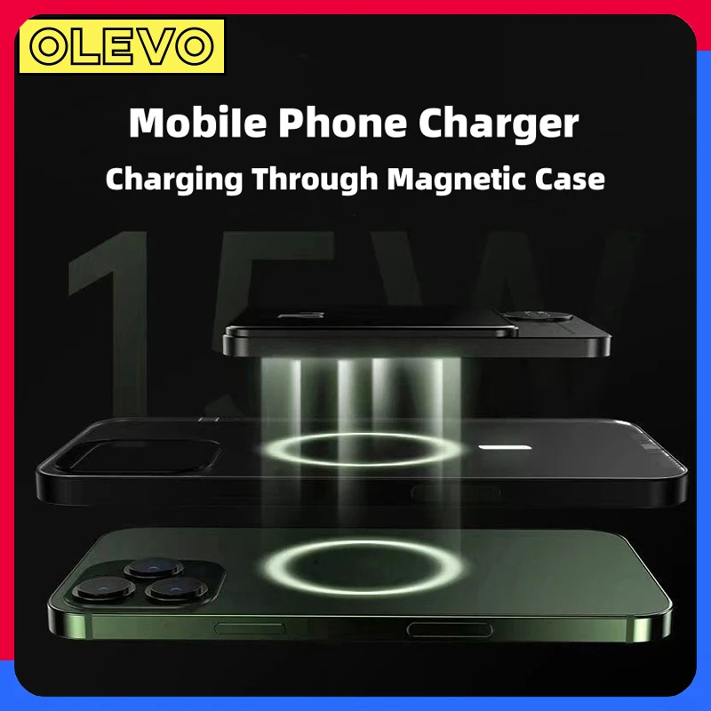 10000mAh سبيكة Macsafe قوة البنك المغناطيسي اللاسلكي شاحن سريع آيفون 17 16 15 14 13 12 11 Xiaomi هواوي سامسونج Powerbank #5