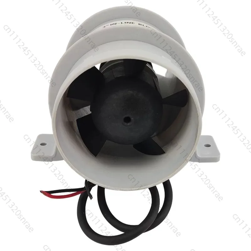 Marine DC Blower Ventilation Fan, Yacht RV Accessories, 12V Ventilation and Ventilation Fan, Circular Exhaust Fan