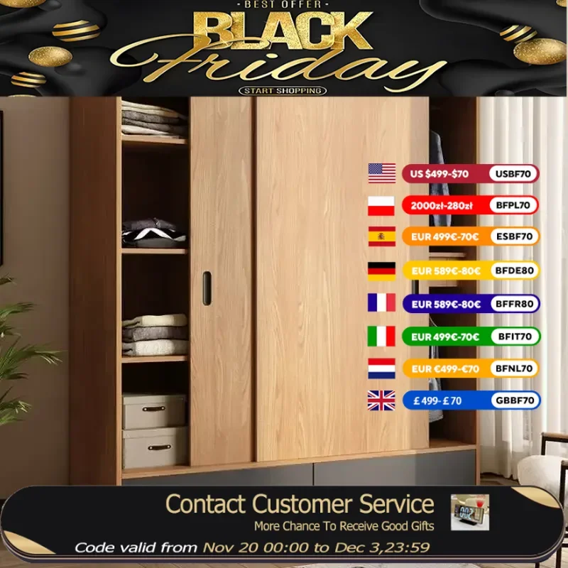 

Роскошный органайзер, деревянные шкафы, высокие раздвижные двери, деревянный шкаф для одежды, органайзер для хранения в спальне, мебель Armario De Ropa