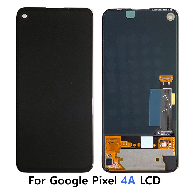 

AMOLED LCD Screen Replacement For Google Pixel 4A 4G LCD Display Touch Digitizer Assembly Tested For Pixel4a 4G G025J G025N