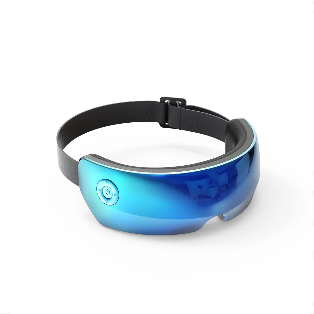 Smart Library Eye Massager With Airbag Kneading Massaging Wireless Music USB Rechargeable ABS Heat Compress Help Sleep OEM O
