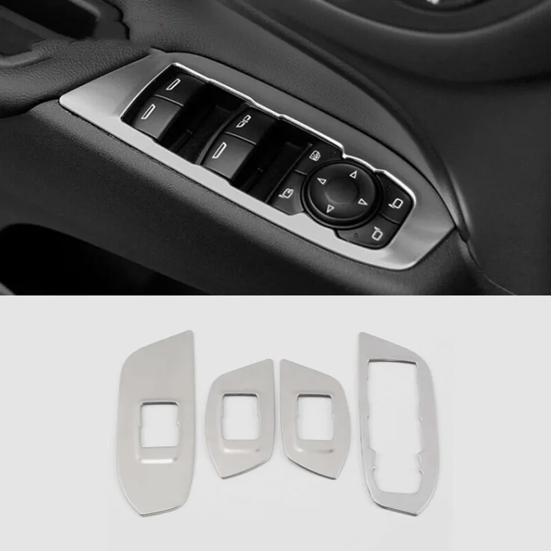 For Chevrolet Equinox 2017 2018 2019 2020 Accessories LHD Door Armrest Window Switch Control Protection Panel Cover Trim Handle