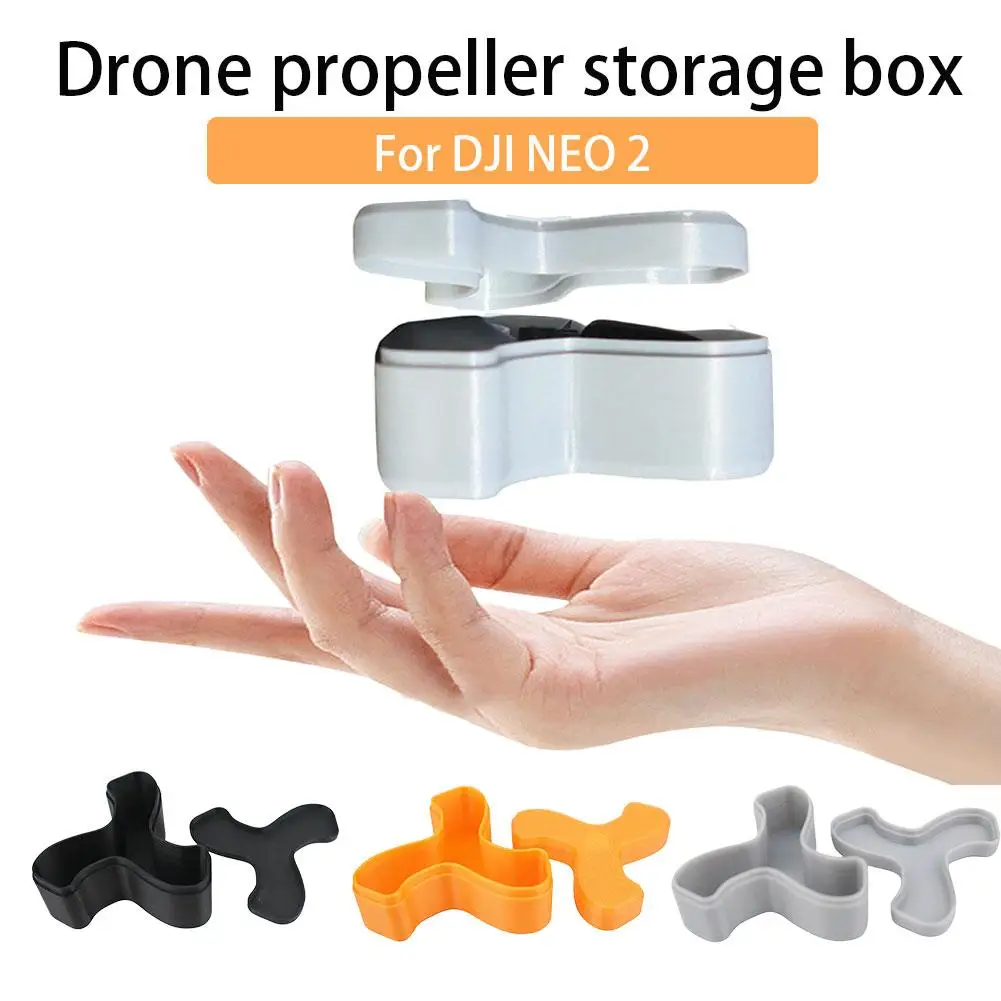 1PC Propeller Storage Box For DJI NEO 2 Scratch-resistant And Wear-resistant Protective Case Drone Propellers Accessories L9O4