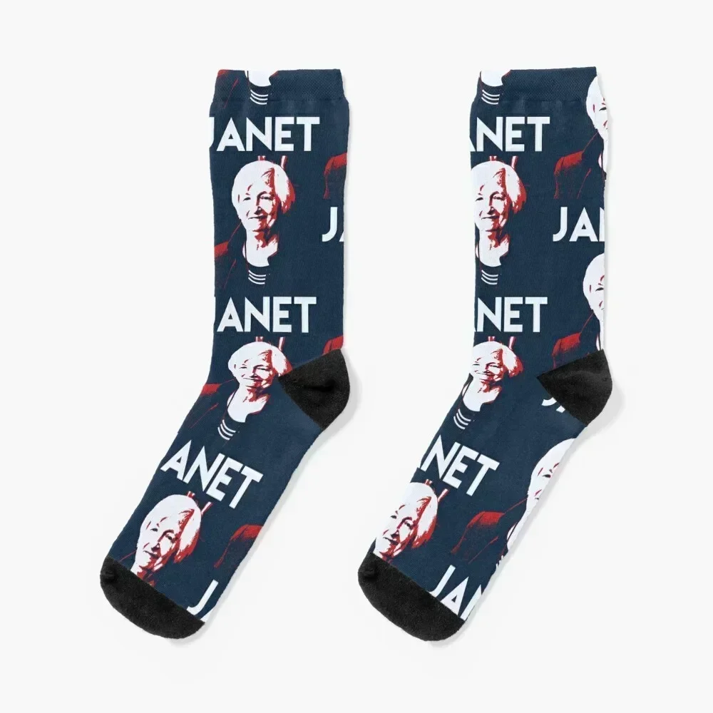 

Janet Yellen Socks sports stockings Crossfit Heating sock short Socks Ladies Men's
