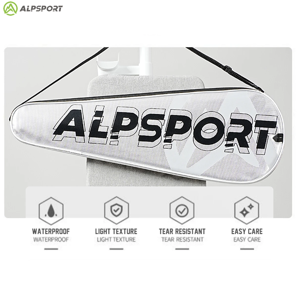 Alpsport Badmintontas Pvc Mate - Badminton Materi recensie en prijs