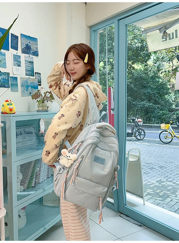 backpack for girls kids backpack Refreshing Light Large capacity school backpack Lovely Suitable for schooling and traveling