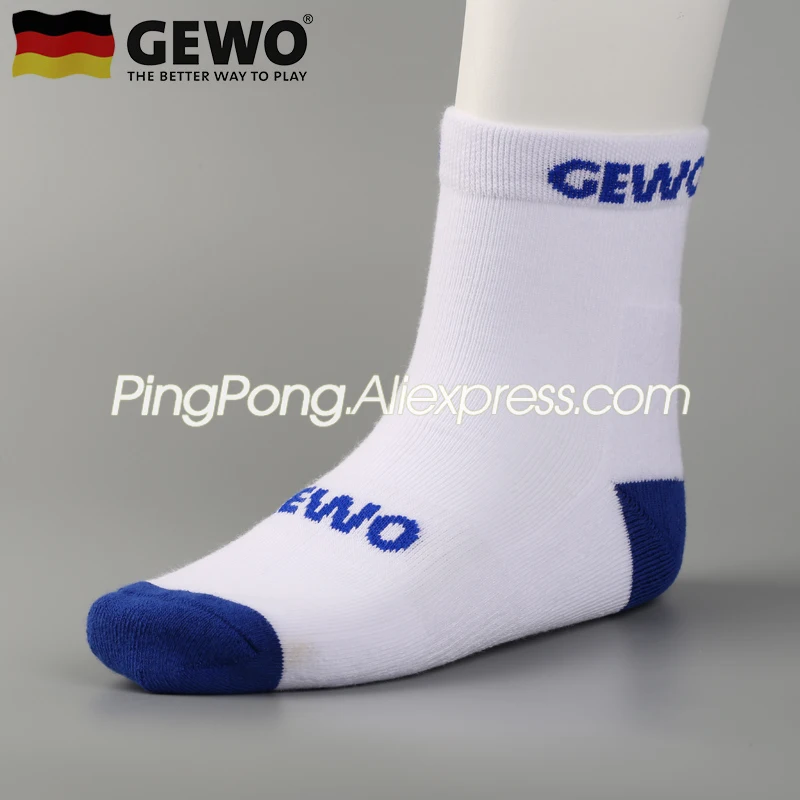 Original GEWO Professional Table Tennis Socks Comfortable Ping Pong Badminton Thick Cotton Sports Socks