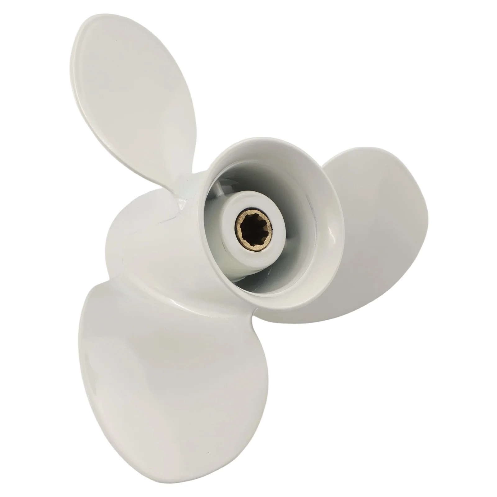 Aluminum for outboard Propeller Propeller for outboard Propeller Easy Installation Efficient for propulsion Design Longevity And