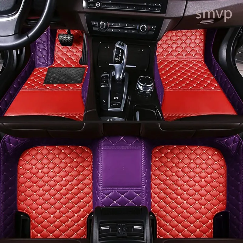 

Автомобильные коврики для Kia Carens 2016, 2015, 2014, 2013, 7 местные интерьерные аксессуары, кожаные передние и задние накладки под заказ