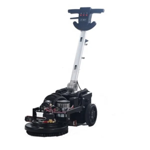 Y202 13inch Single Brush Smart Cordless New Battery Manual Automatic Handle Floor Scrubber With 12V Battery High Quality Charger