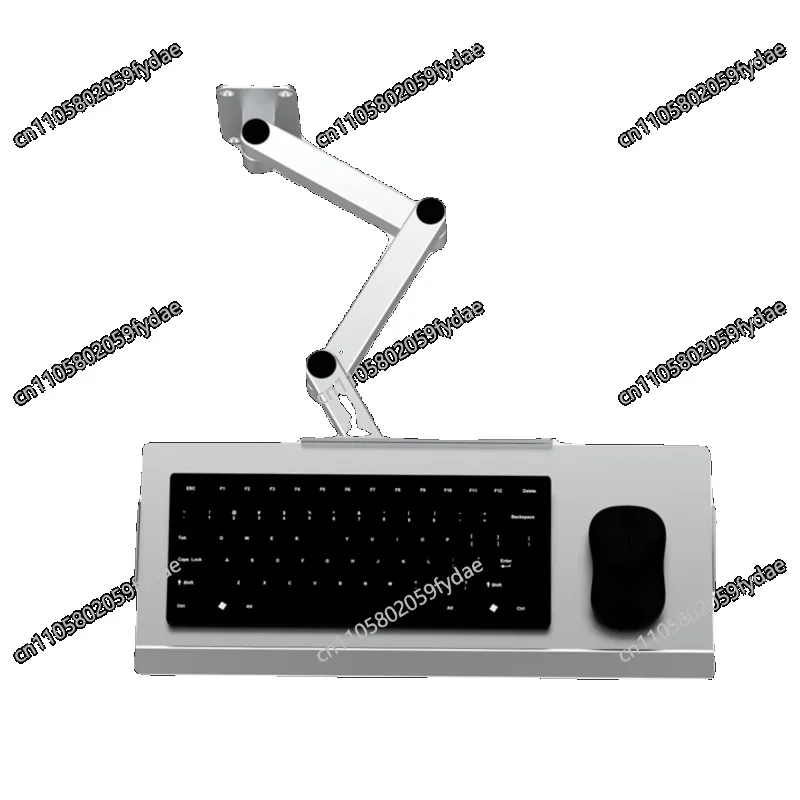 Industrial Keyboard Stand, Display Equipment Machine Tool Telescopic Aluminum Alloy Load-Bearing Mouse Keyboard Bracket Robot