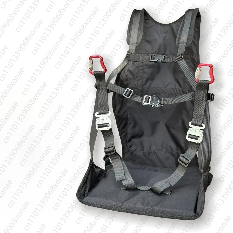 Paragliding Power Parachute Training Seat Bag Bucket Parachute Sitting Bag Simple Ultra Light Breathable Lightweight