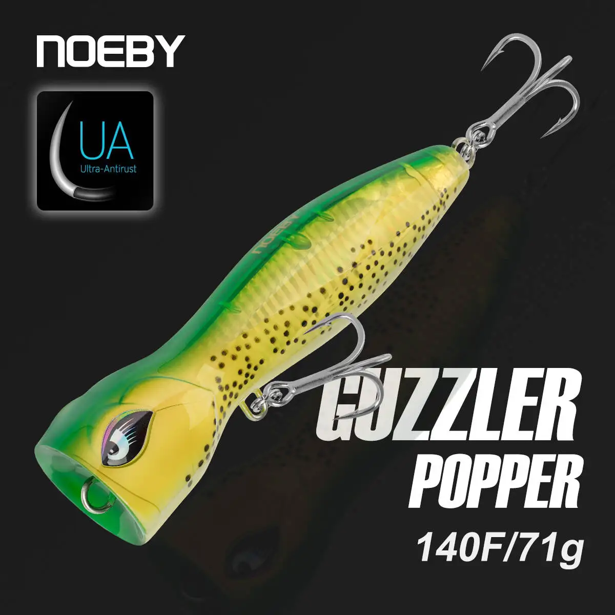 Noeby 140mm 71g Guzzler Popper Angelköder Oberflächenköder Big Cup Jerk Pop Angelköder Künstlicher Harter Köder Meeres-Thunfisch GT Angelköder