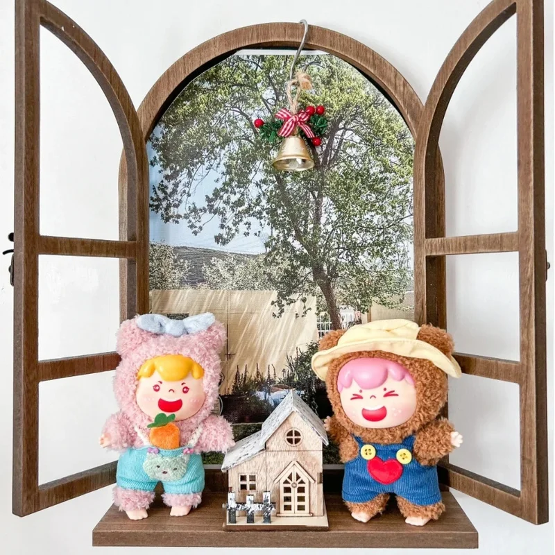 دمية وجه من الفينيل من سلسلة Woow Forest Dream، صندوق أعمى لطيف مصنوع يدويًا، لعبة هدية مفاجئة عصرية من الجيل الأول