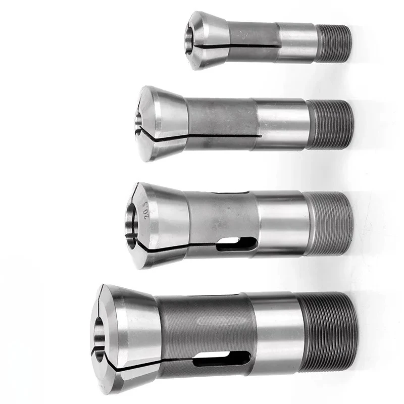 YB15 Type 1.0-15mm CNC Lathe Spring Collet Chuck Forward Push Out Dead Length Clamping Round Square Hexagon Hole
