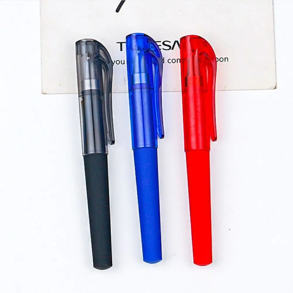 

High-grade Pocket Neutral Pen Plastic Learning Stationery Ballpoint Pen Signature Pen Student Daily Writing Business Gel Pen