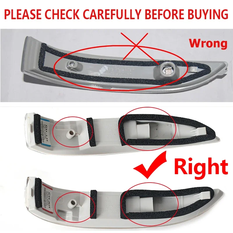 

For Hyundai Tucson IX35 2010 2011 2012 2013 2014 Car Rearview Mirror Light Turn Signal Lamp Side Mirror Indicator
