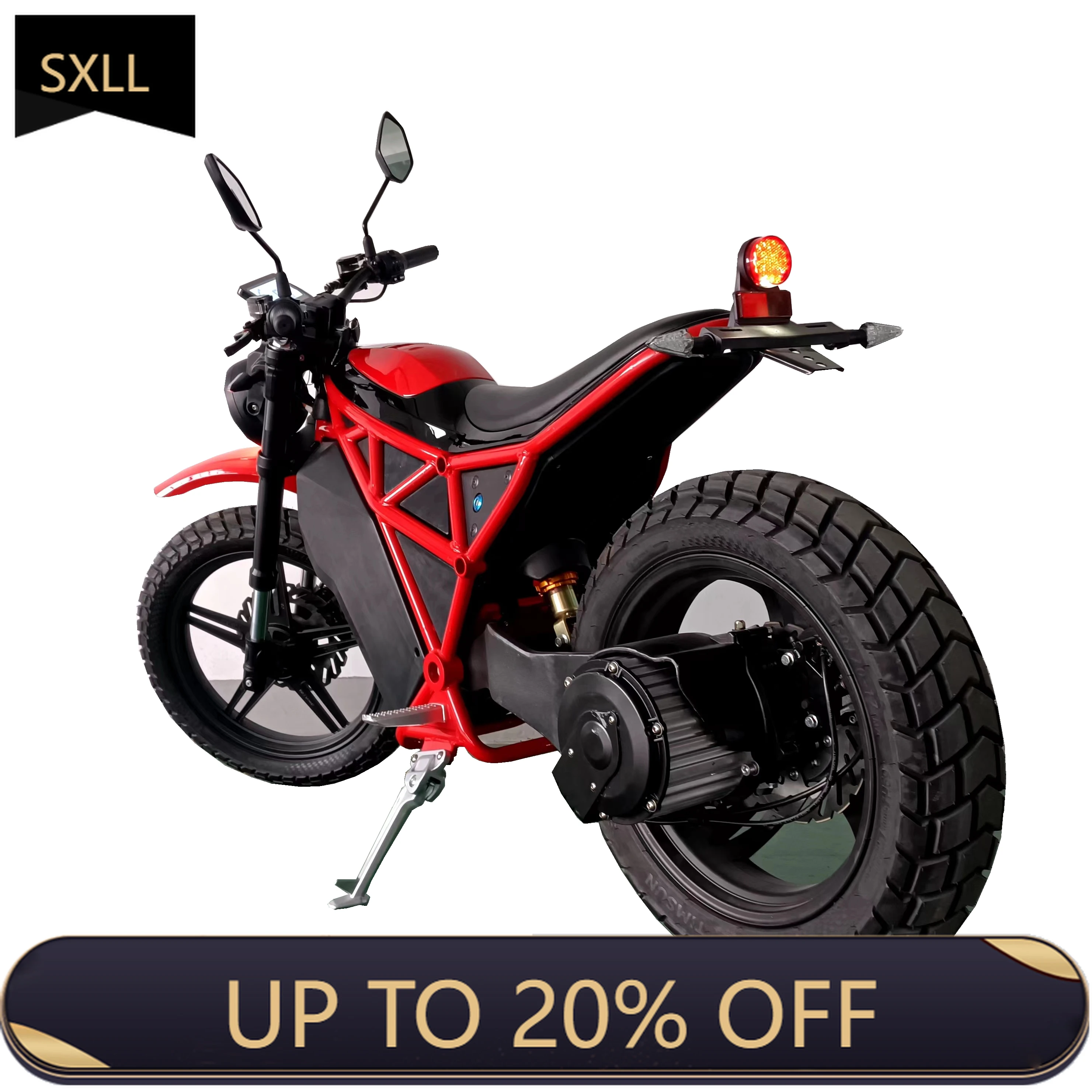 

Электрический туристический мотоцикл SXLL Classic 72В, двухколесный, новый, оптом, с круглыми фарами, а также другие газовые уличные мотоциклы