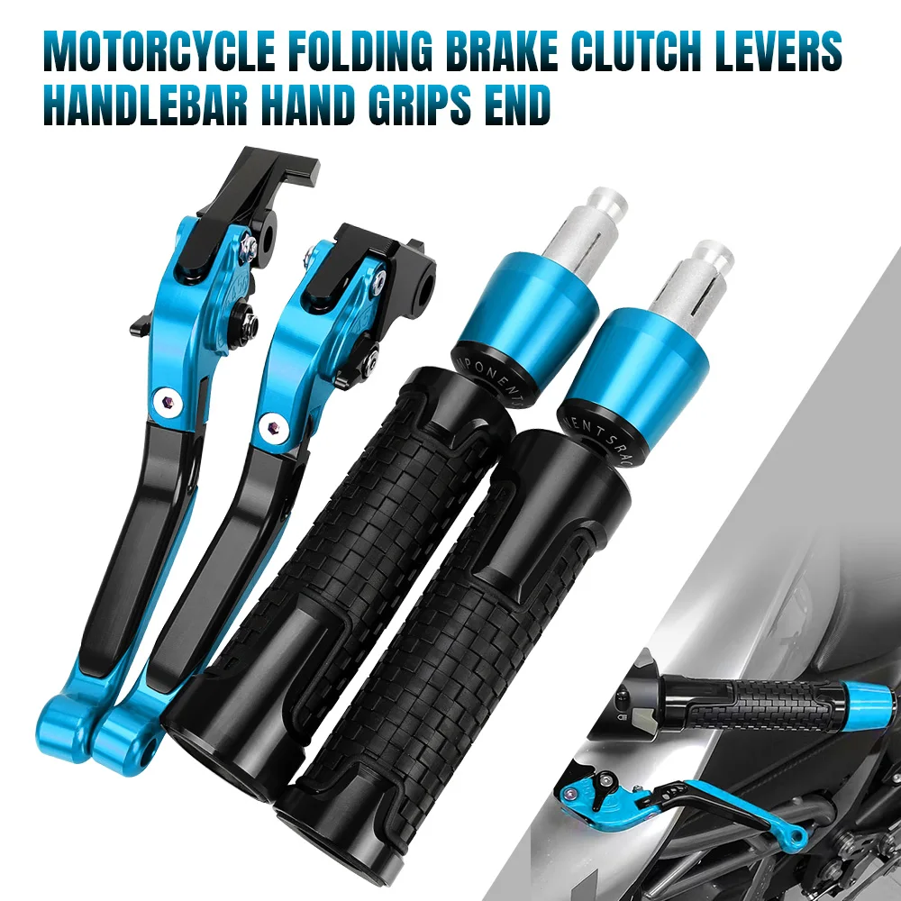 

Motorcycle Brake Clutch Levers Handlebar Handle bar Hand Grips ends For CFMOTO 250NK 2022 2023 2024