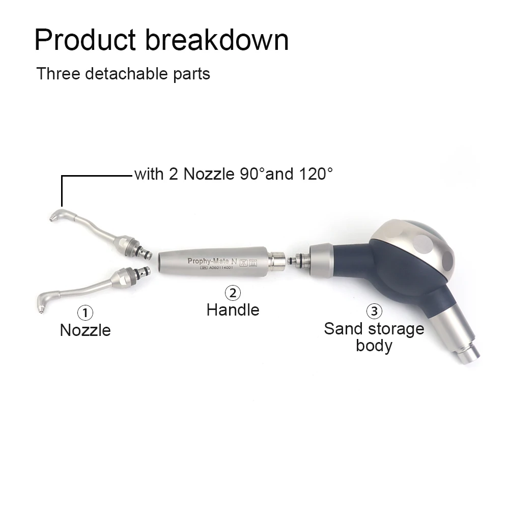 Dental Air Polisher Prophy-Mate NEO QD Coupler Connect Handpiece Calculus Remover Clinic Intraoral Cleaning Dentistry Equiment