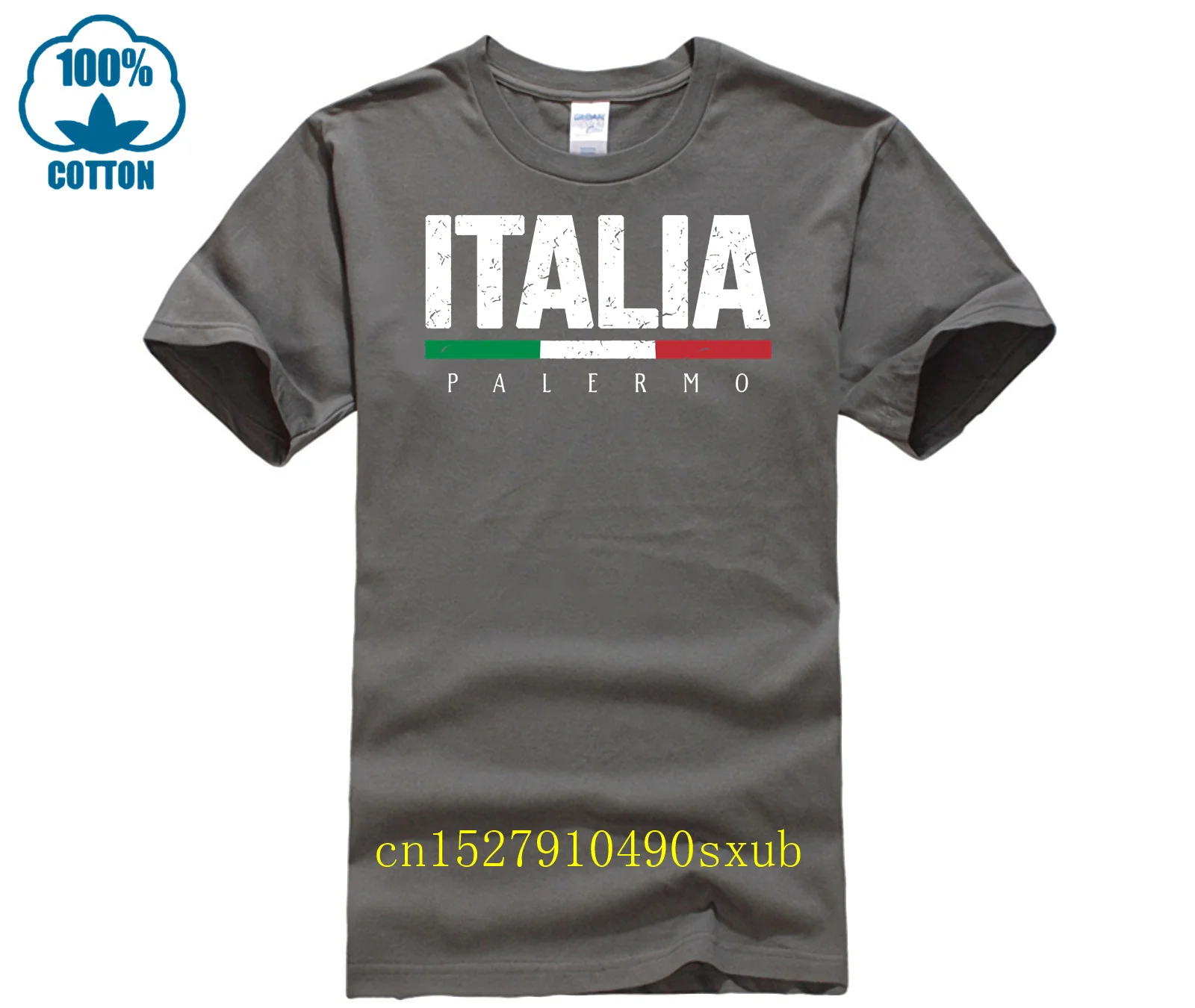 man s t shirt Palermo Italy T shirt Italian Flag Tee Italia Sicilia Sicily Rose woman