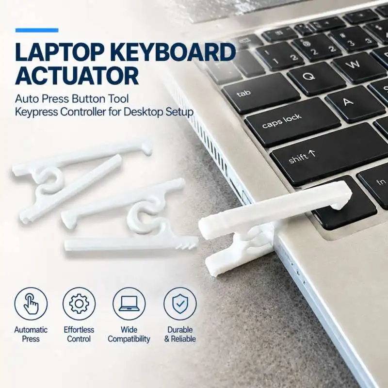 Laptop Keyboard Actuator Auto Press Button Tool Keypress Controller for Desktop Setup